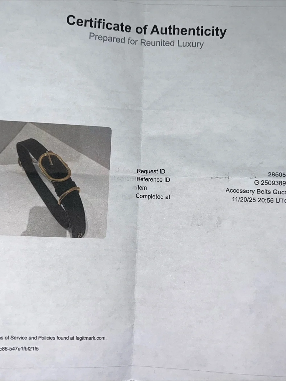 Gucci Black Leather dog collar with Gold Hardware